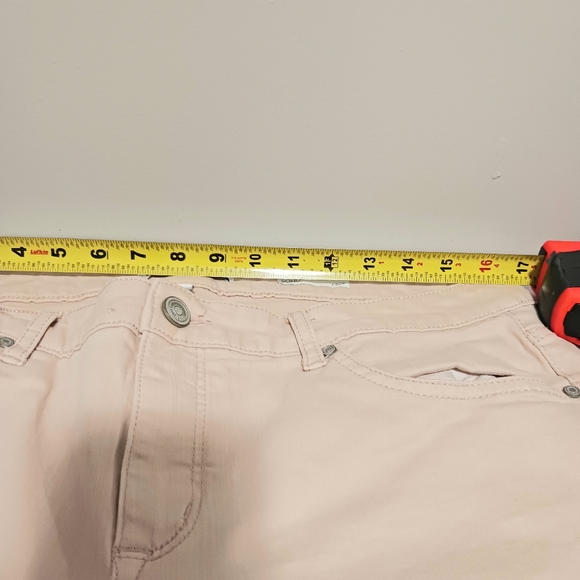 Women's code blue jeans, solo crop, size 16w, color beige, - Picture 5 of 6